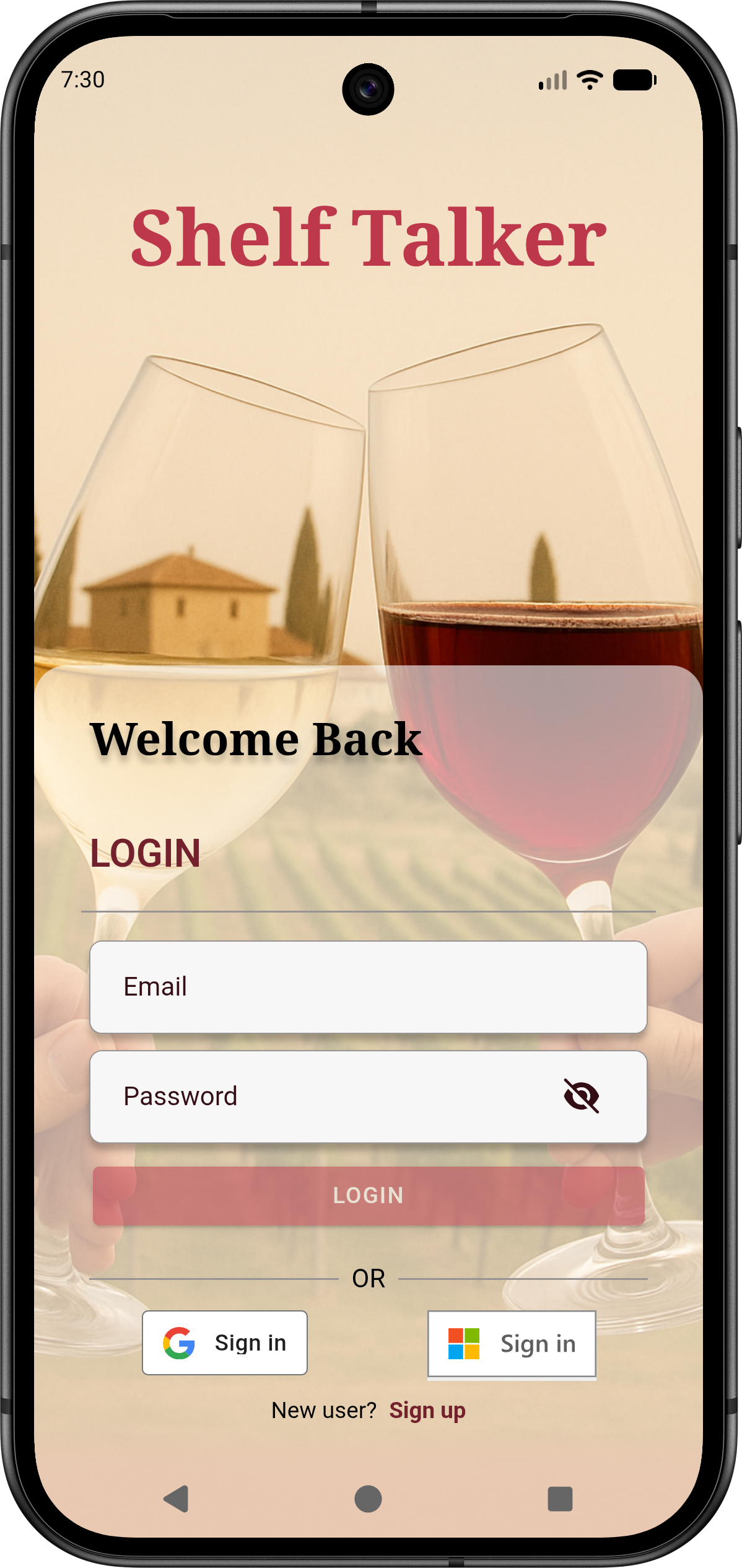 Login Page