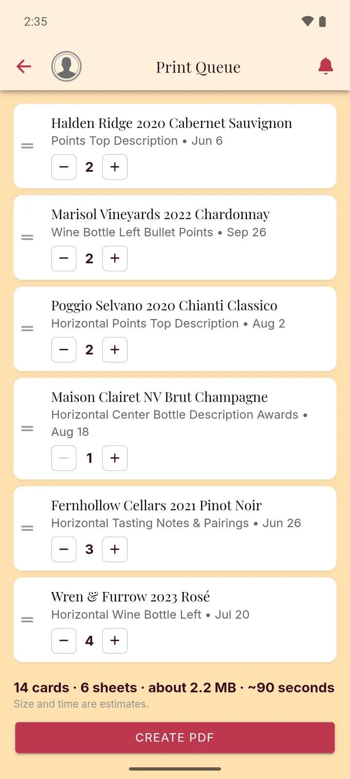 Shelf Talker app — Print the whole shelf reset at once